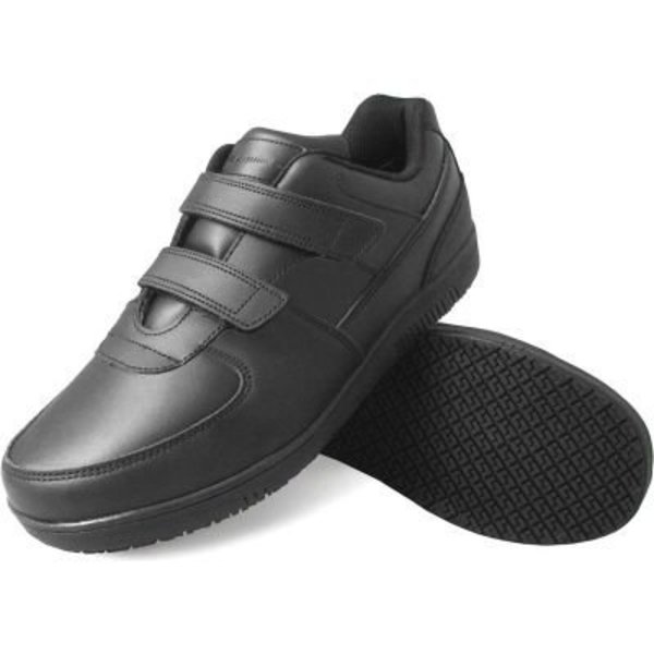 Lfc, Llc Genuine Grip® Men's Hook and Loop Closure Sneakers, Size 10.5W, Black 2030-10.5W